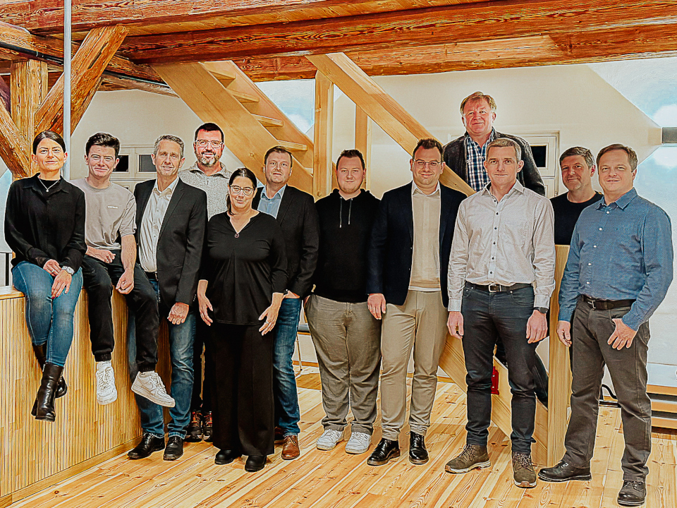 Gruppenfoto der Kandidaten und Kandidatinnen